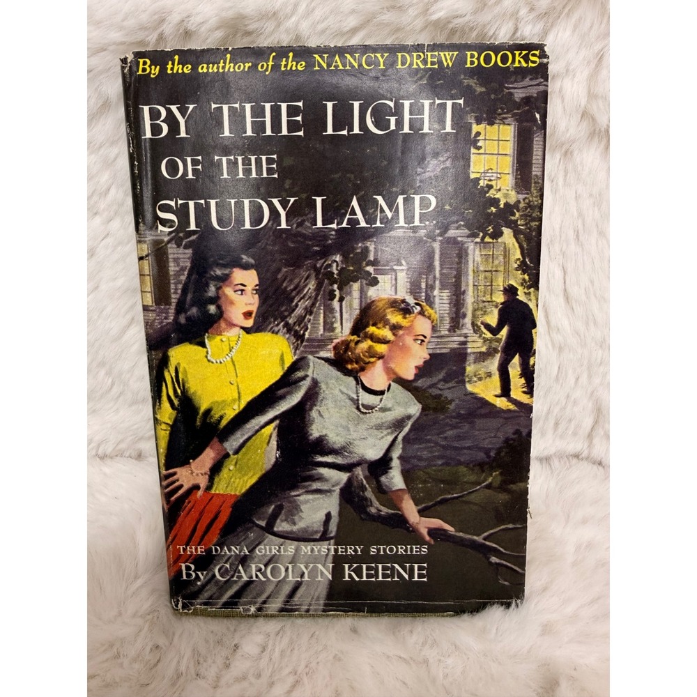 By the Light of the Study Lamp Dana Girls Mystery 1st Print Vintage‎ 1934 Book